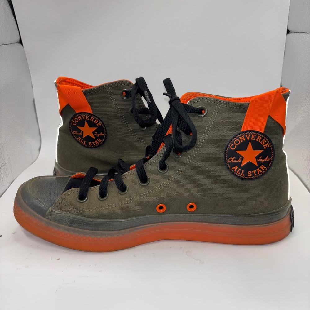 Converse Chuck Taylor All Star CX High Top Dark Moss Orange 171997C Mens 9